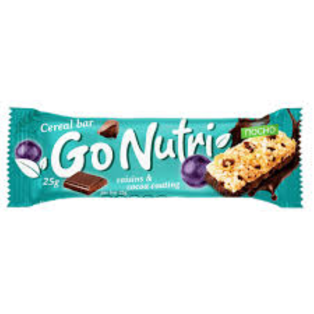 VITALIA GO NUTRI CEREAL BAR RAISINS 25G